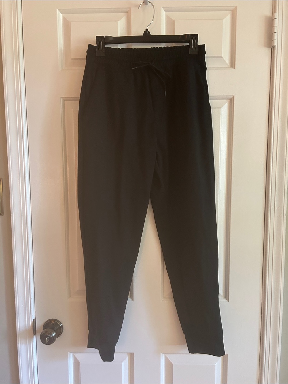 Uniqlo Women’s Black Jogger Pants  with Banded Bottoms